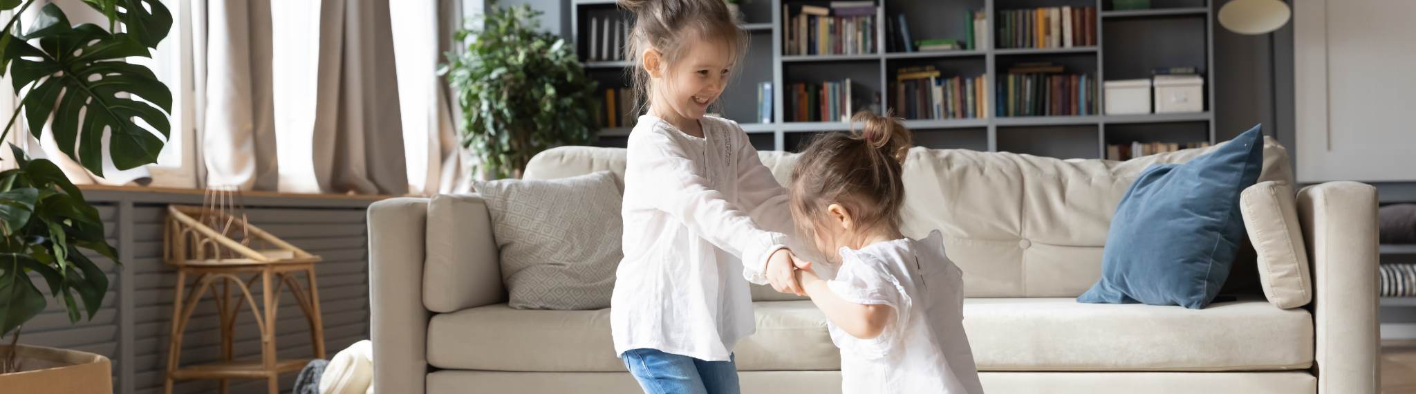 Niños en movimiento, niños felices