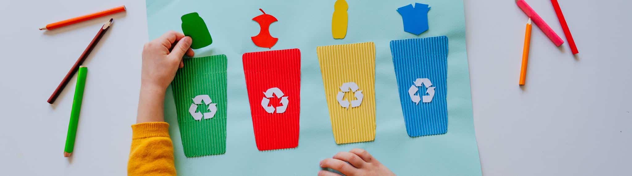 ¿Cómo enseñar a los niños a reciclar?